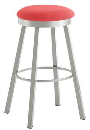 Upholstered Seat Perch Bar Stool