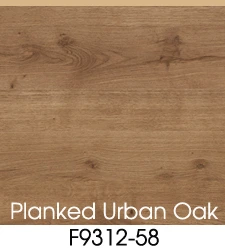 Planked Urban Oak Plastic Laminate Selection