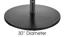 Pneumatic Lift Adjustable Height Restaurant Table Base Bottom 30 inch Round