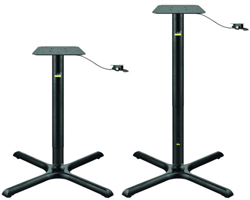 Pneumatic Lift Adjustable Height Restaurant Table Bases