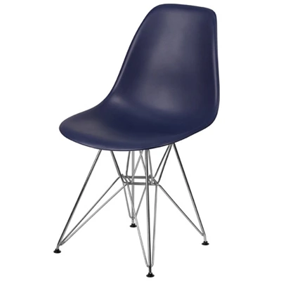 Budget Polypropylene Shell Chair Front View