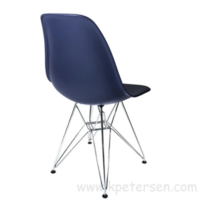 Budget Polypropylene Shell Chair Rear View