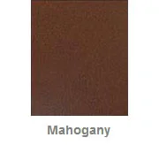 Powdercoated MDF Core Restaurant Table Top Color Option Mahogany