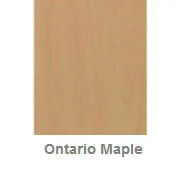Powdercoated MDF Core Restaurant Table Top Color Option Granite Ontario Maple