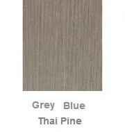 Powdercoated MDF Core Restaurant Table Top Color Option Thai Pine Grey Blue