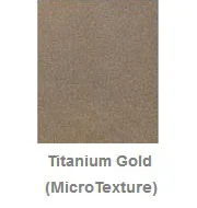 Powdercoated MDF Core Restaurant Table Top Color Option Titanium Gold