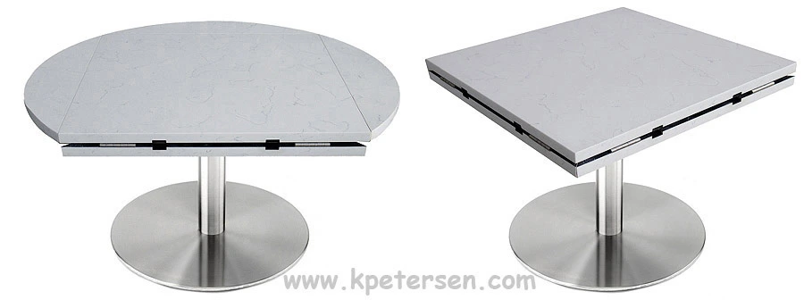 Mesa Quartz Dropleaf Restaurant Tables