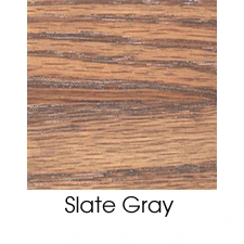 Slate Gray Stain On Oak