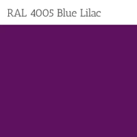 Blue Lilac Powder Coat Metal Finish