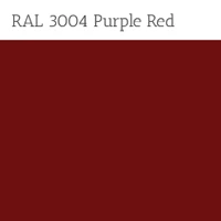 Purple Red Powder Coat Metal Finish