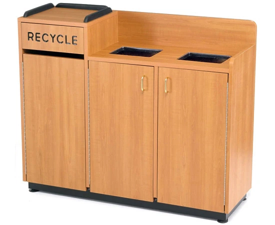 Recycle Waste Receptacle Center