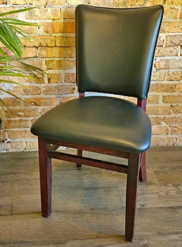 Redeem Wood Restaurant Chair Installation Front View