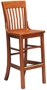 Oak School House Barstool