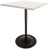 Outdoor Solid Steel Bar Table Square