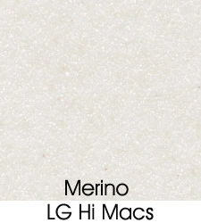 LG Merino Solid Surface Material Selection