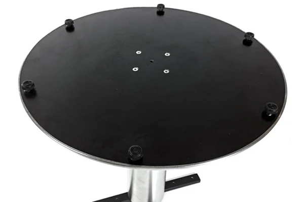 Mondo LARGE Stainless Steel Table Base Underside View