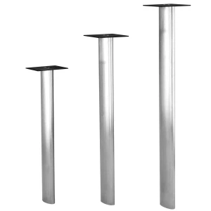 Elliptical Stainless Steel Table Legs