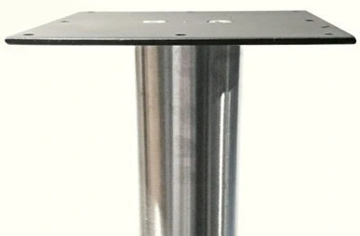 Stainless Steel Table Legs 3 Inch Diameter