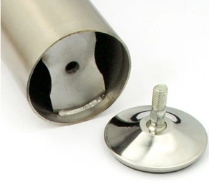 Stainless Steel Table Leg Standard Adjustable Leveler Detail