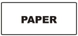 Waste Receptacle Flip Door Paper