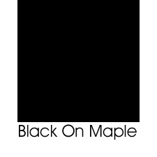 Black On Maple